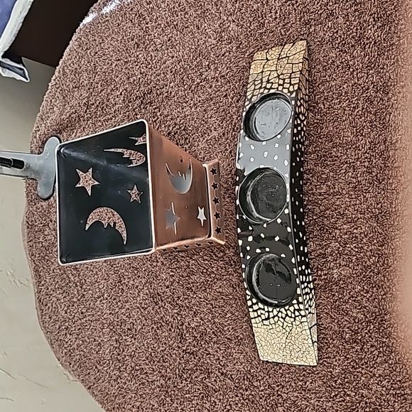 The moon and stars candle holder set - Picture 4 of 4